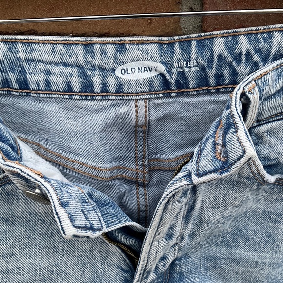 Wide leg 🌼 extra high rise denim - Picture 6 of 12